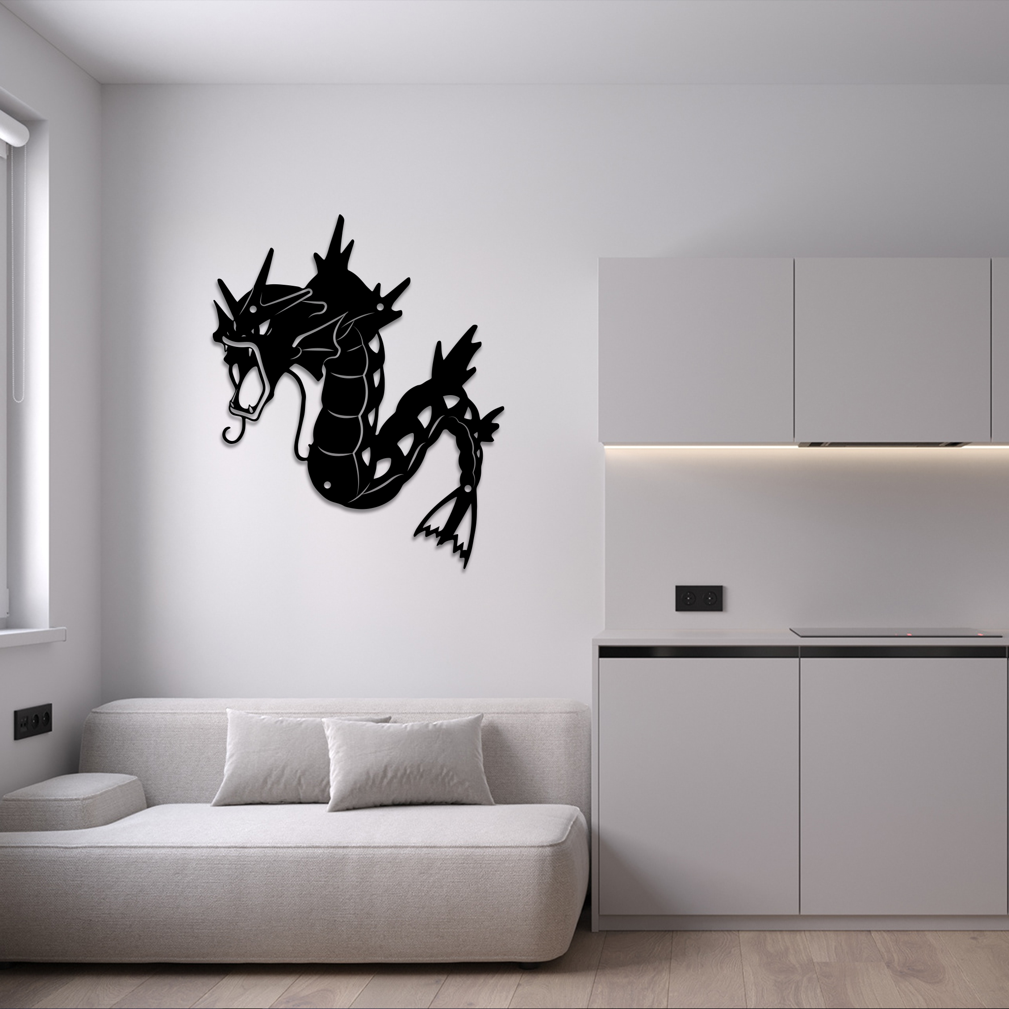 Pokemon Gyarados Metal Sign