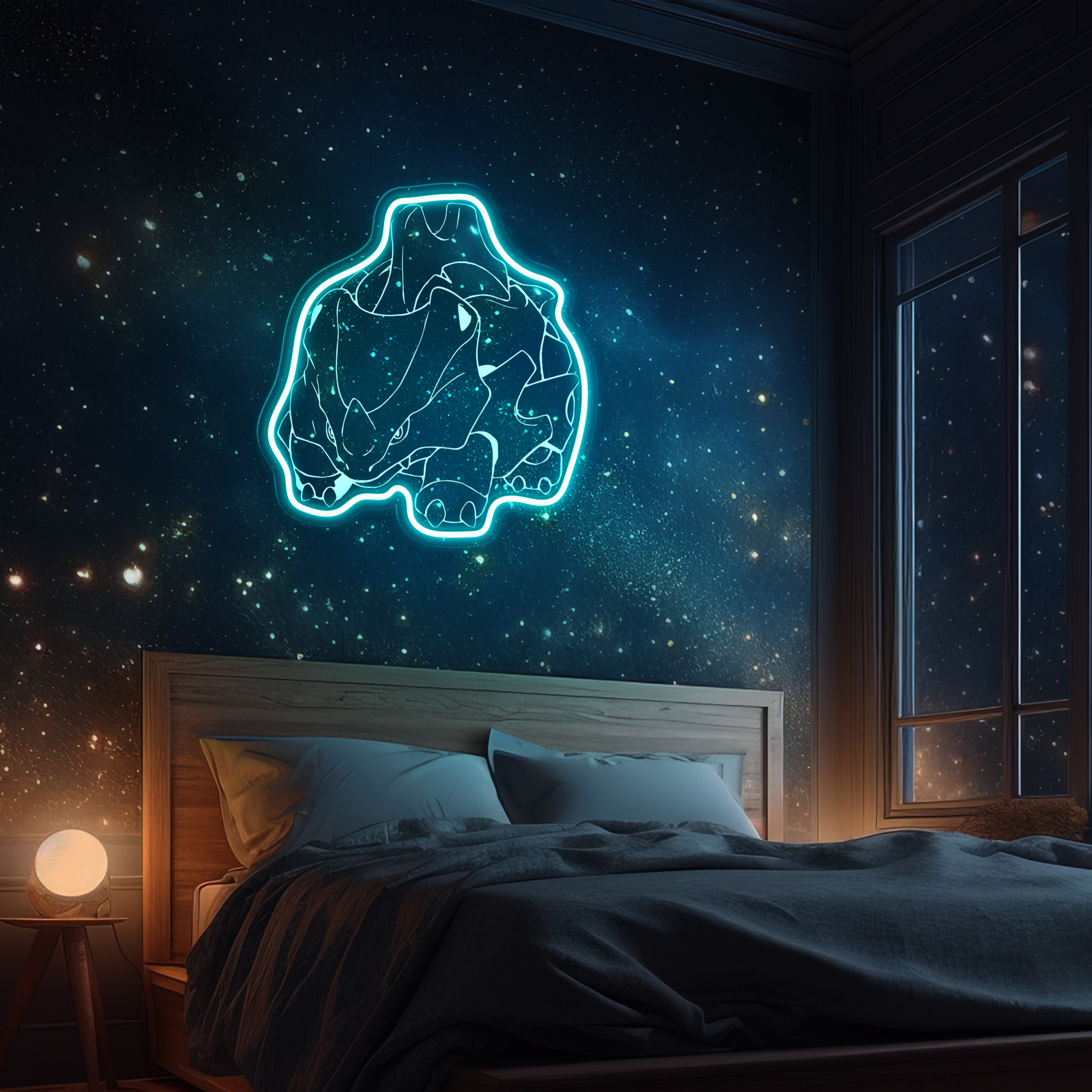 Pokemon Rhyhorn Laser Signs