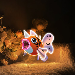 Pokemon Seaking UV Sign