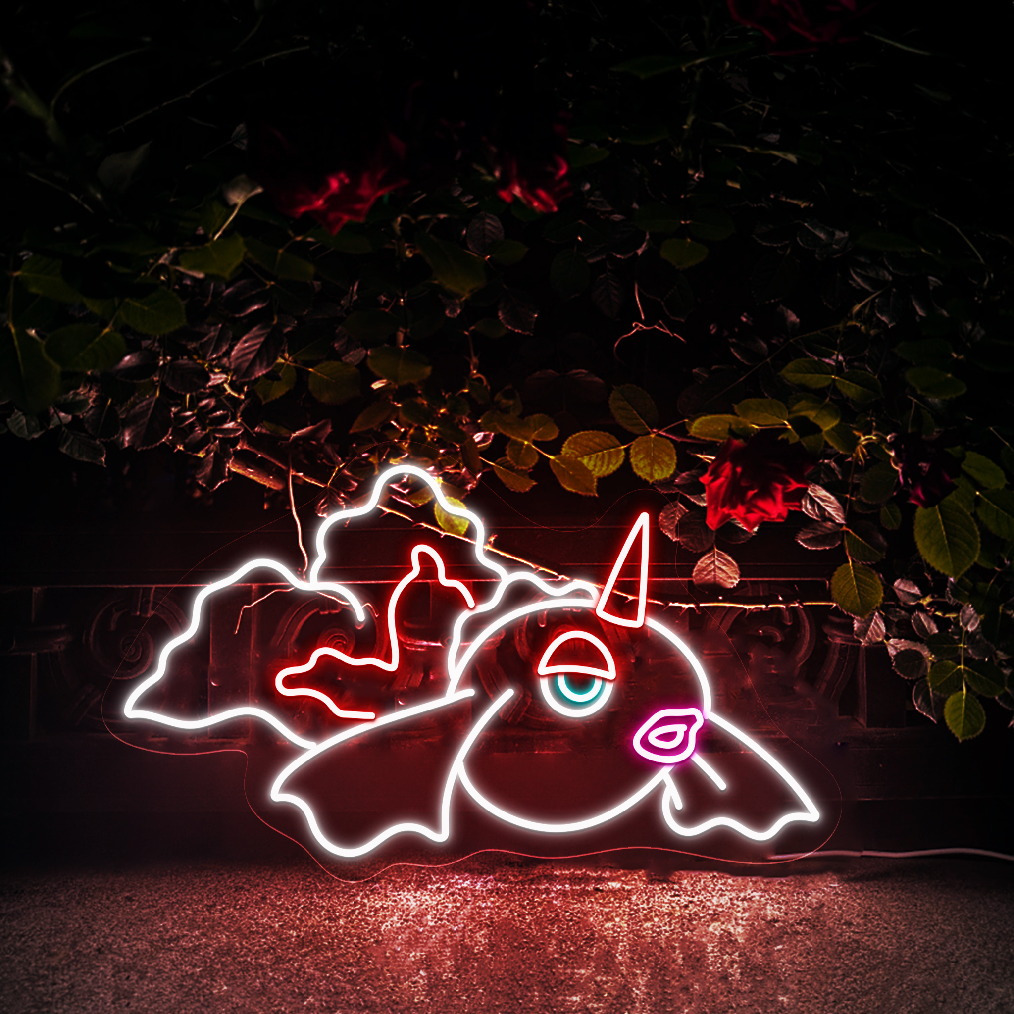 Pokemon Goldeen Neon Sign