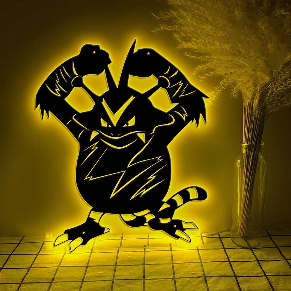 Pokemon Electabuzz Metal Sign