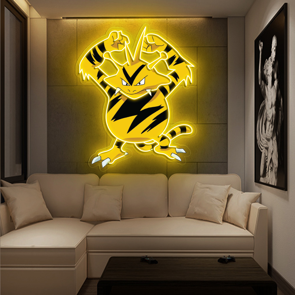 Pokemon Electabuzz UV Sign