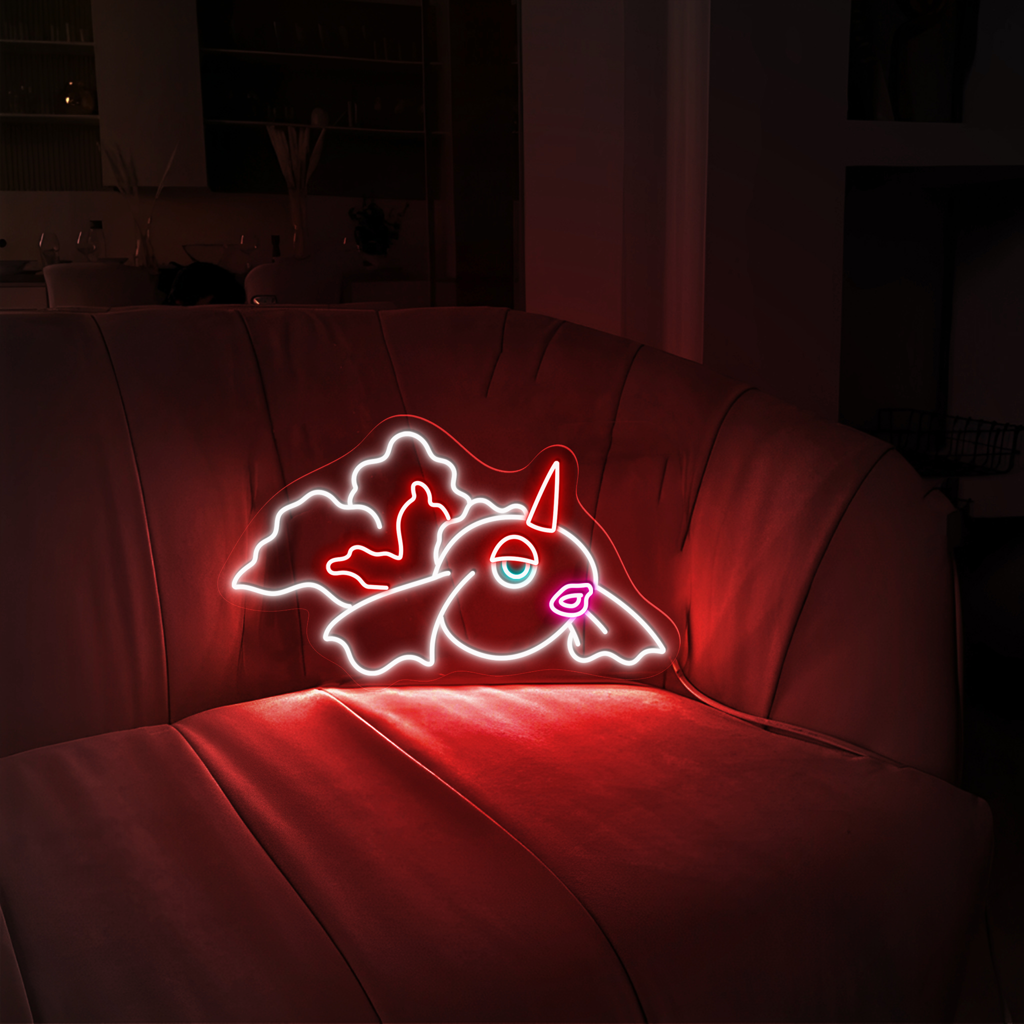 Pokemon Goldeen Neon Sign