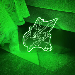 Scyther Pokemon Laser Sign