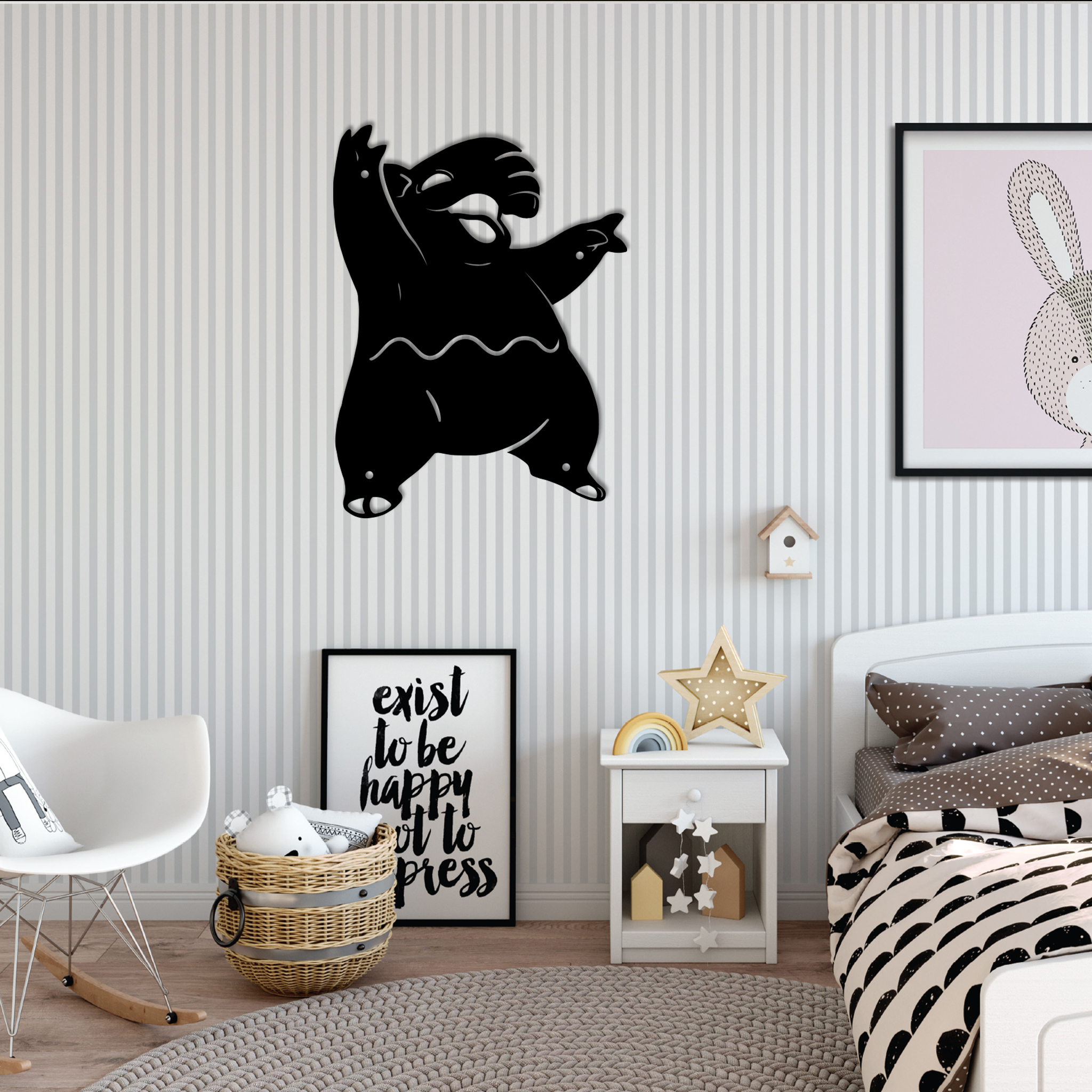 Drowzee Pokemon Metal Sign