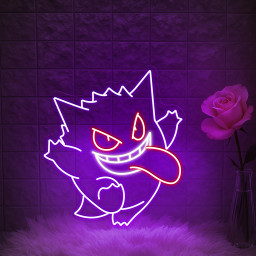 Gengar Pokemon Neon Signs