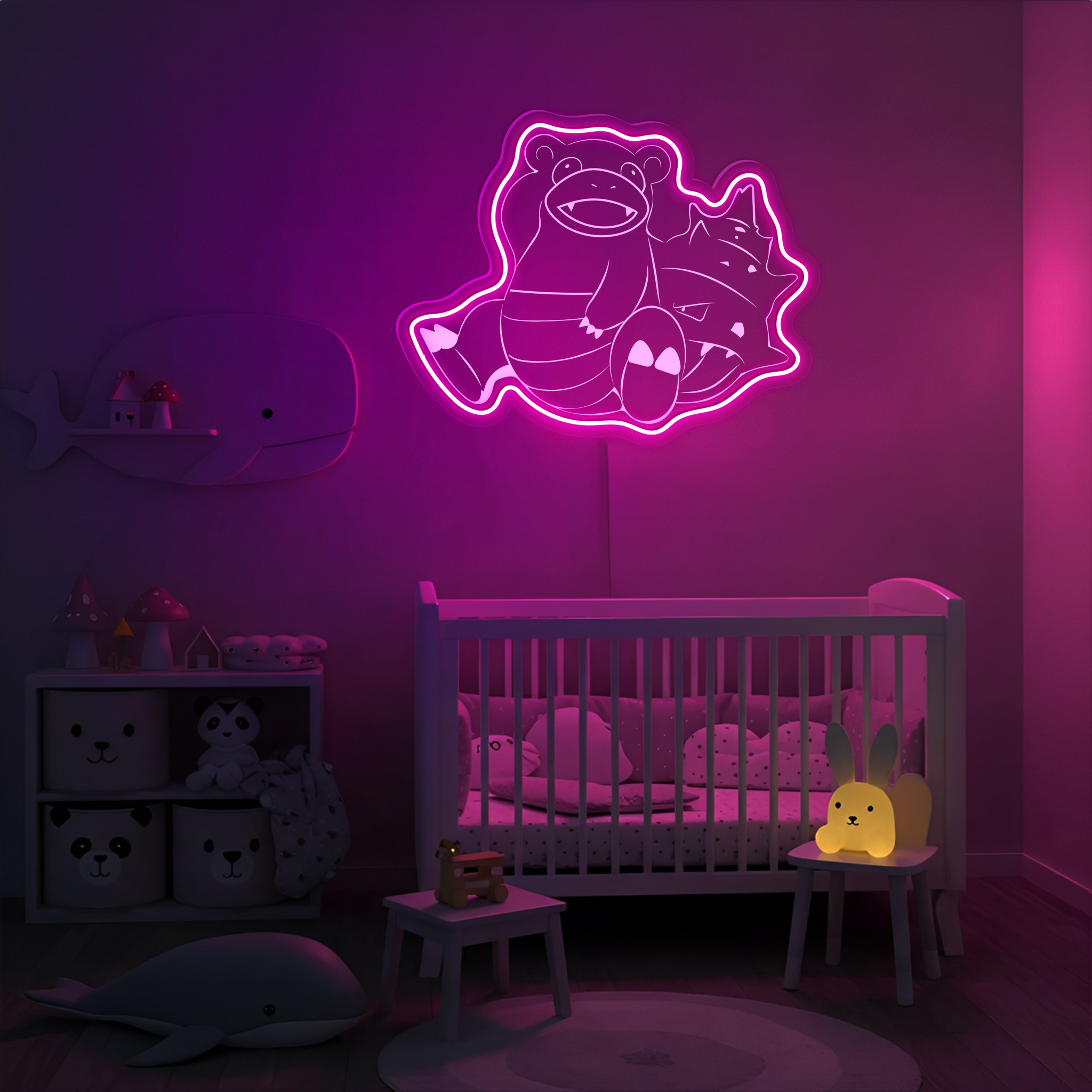 Slowbro Pokemon Laser Sign