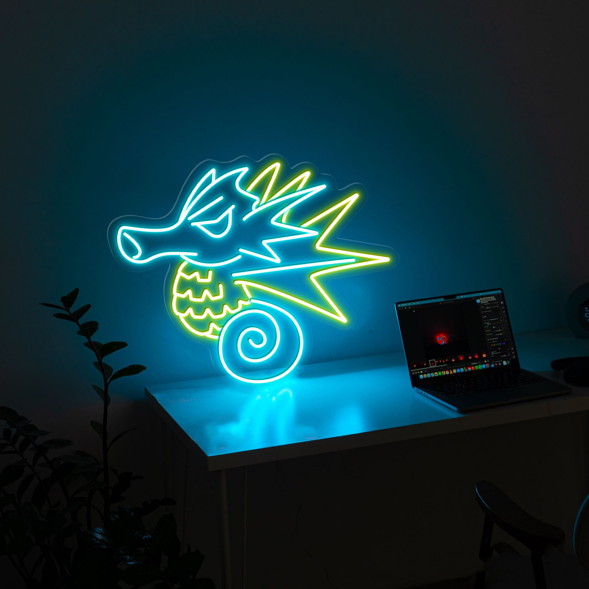 Pokemon Seadra Neon Signs