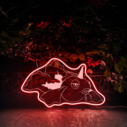 Pokemon Goldeen Laser Sign