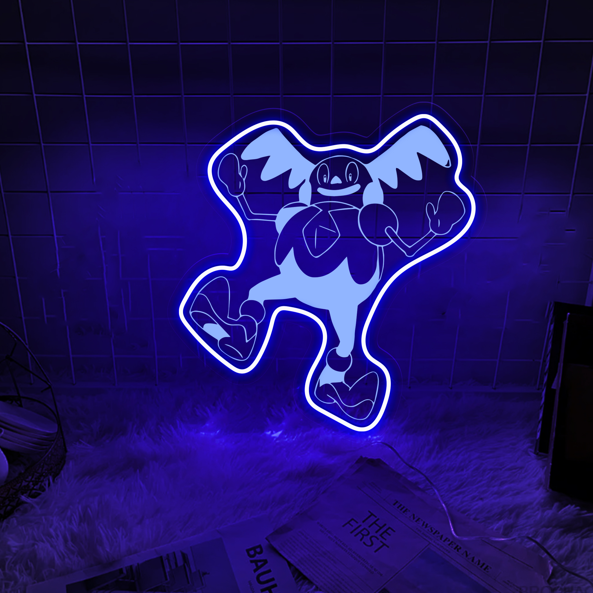 Mr. Mime Pokemon Laser Signs