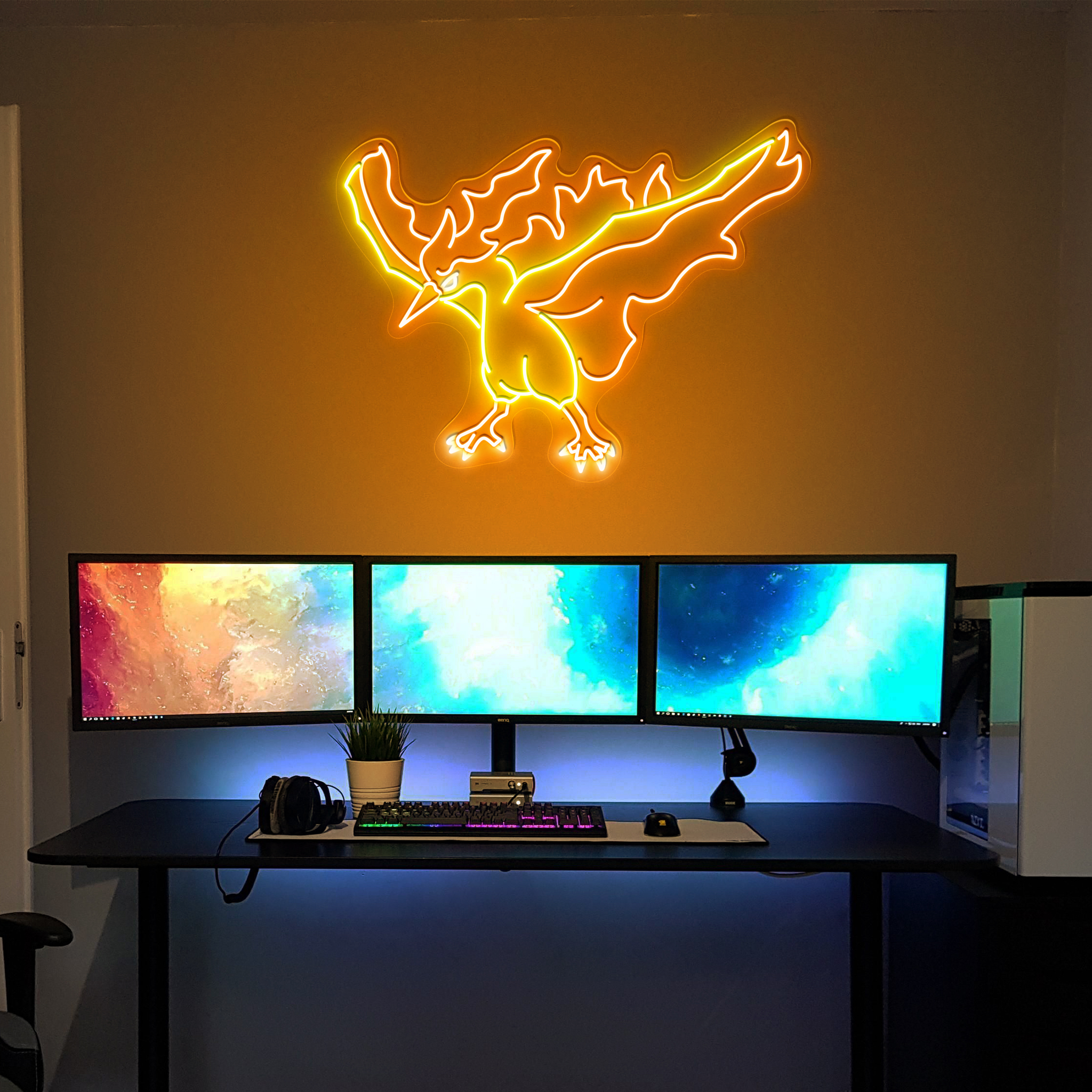 Pokemon Moltres Neon Signs