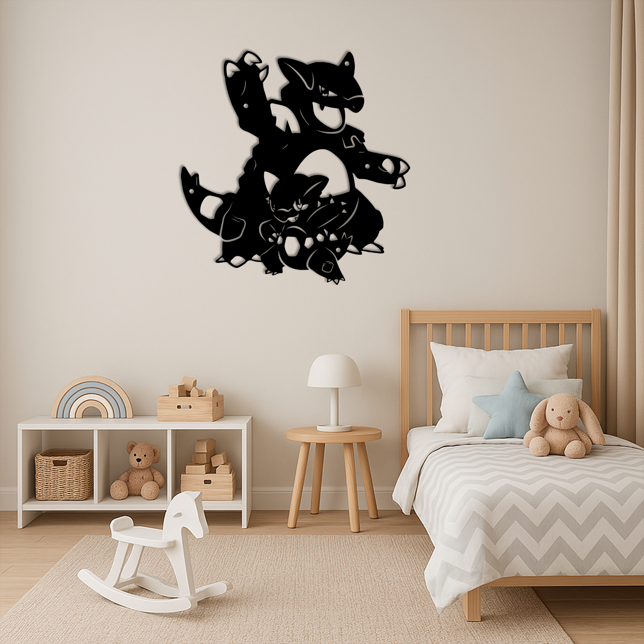 Pokemon Kangaskhan Metal Signs