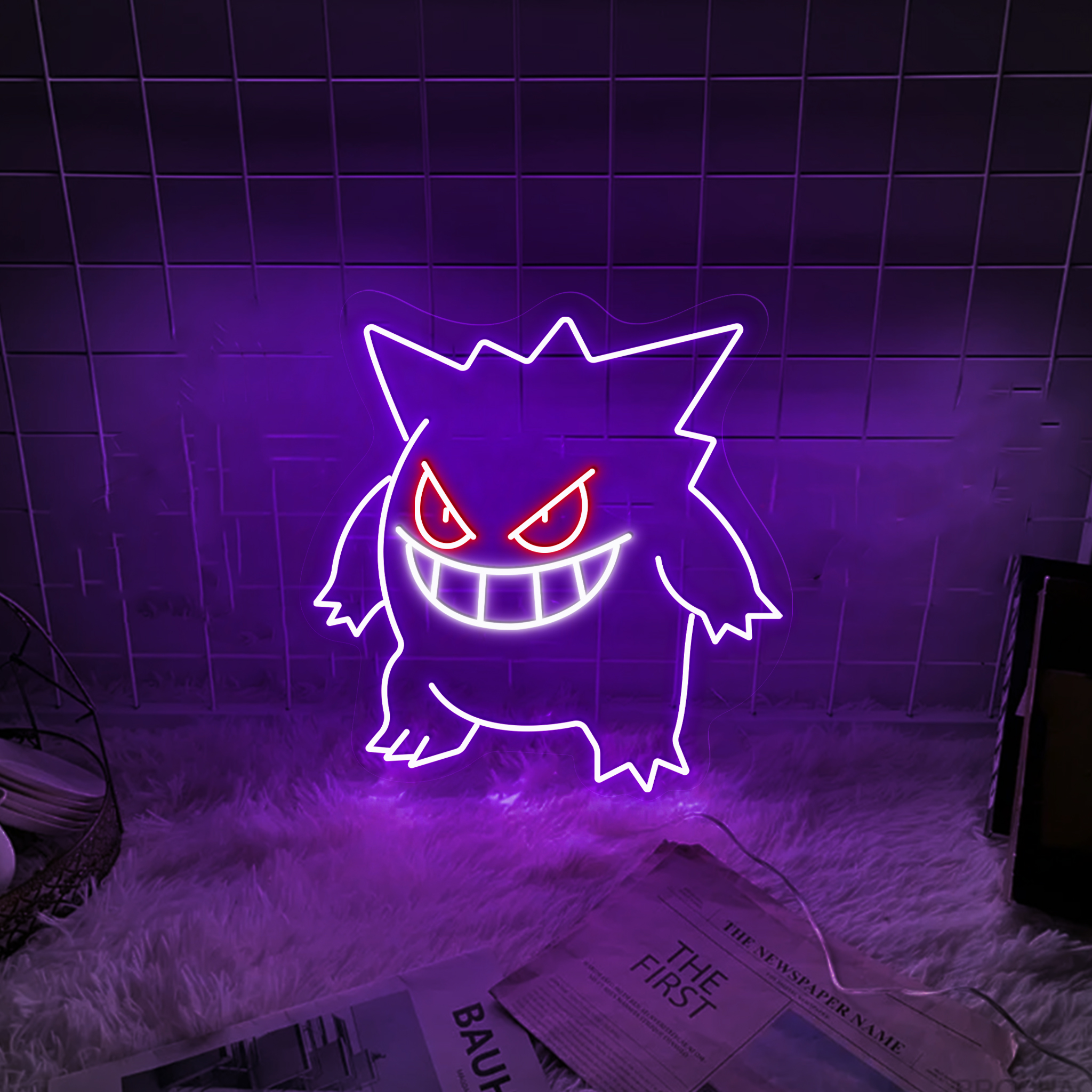 Pokemon Gengar Neon Sign