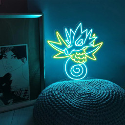 Pokemon Seadra Neon Sign