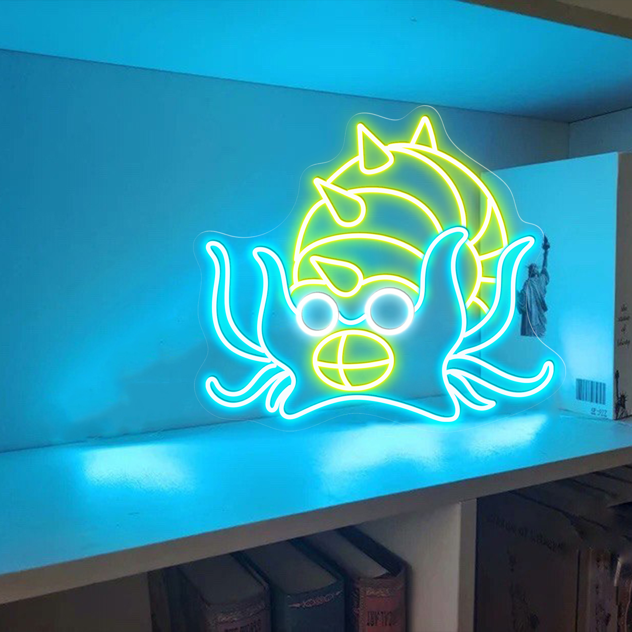 Omastar Pokemon Neon Sign