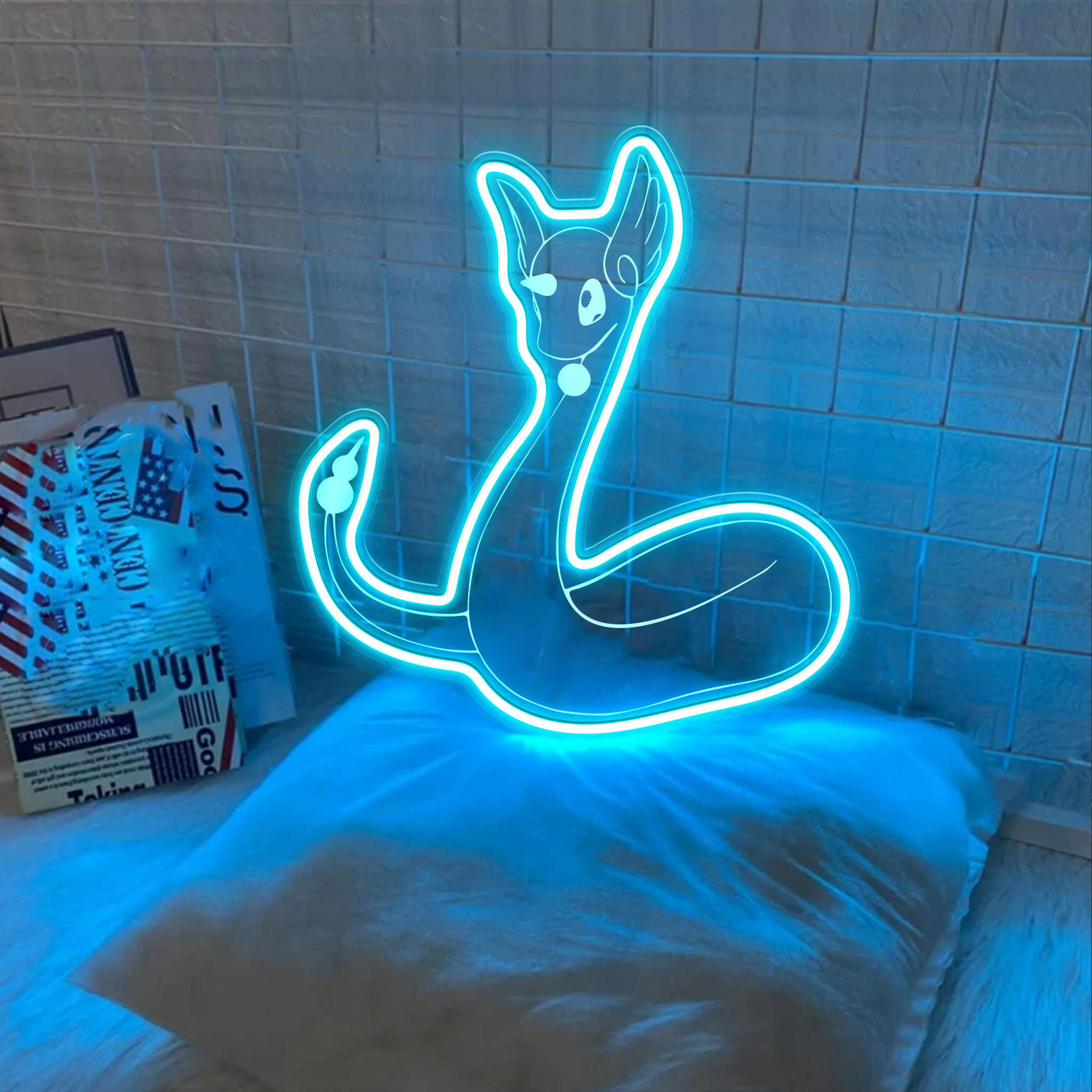 Dratini Pokemon Laser Signs