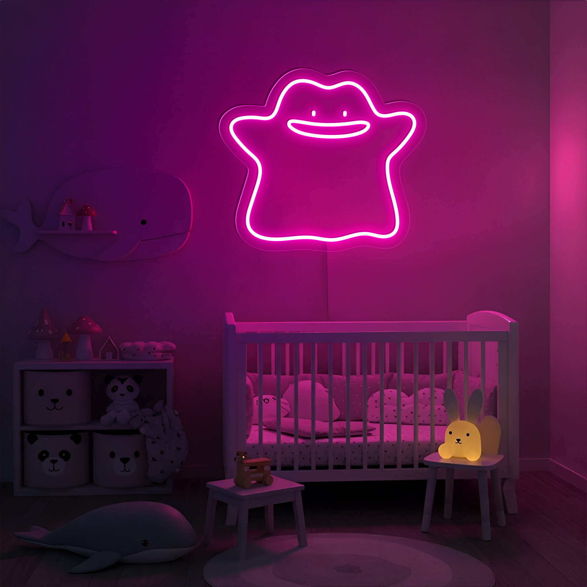 Pokemon Ditto Neon Signs