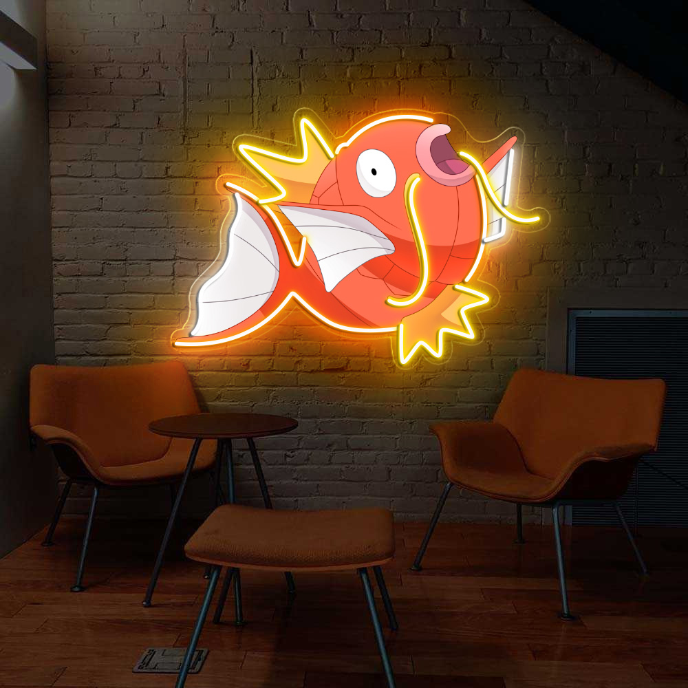 Pokemon Magikarp UV Sign