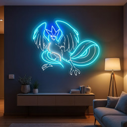 Articuno Pokemon Laser Sign