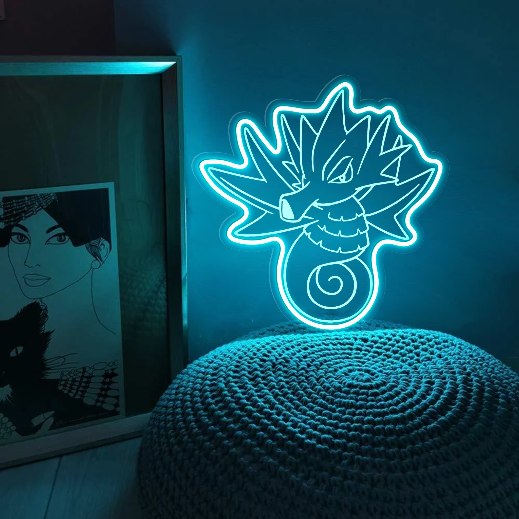 Pokemon Seadra Laser Sign