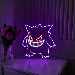 Pokemon Gengar Neon Sign