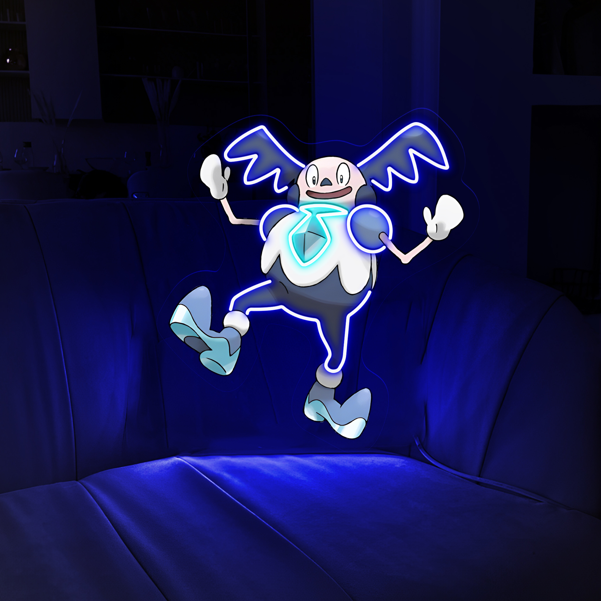 Mr. Mime Pokemon UV Signs