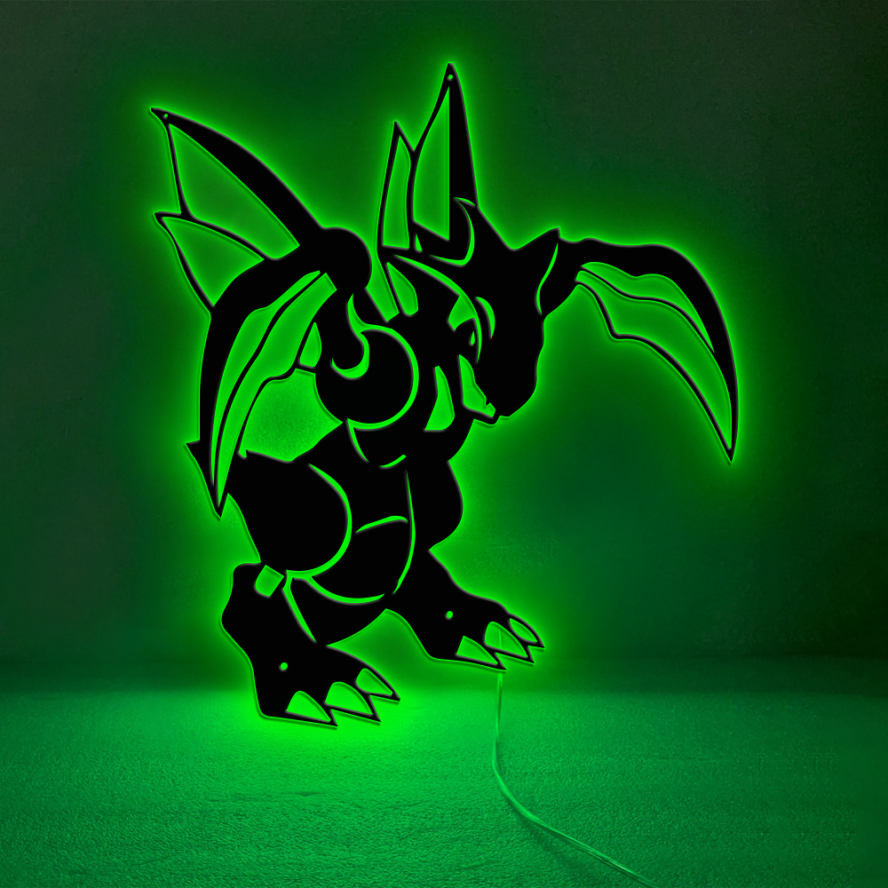 Pokemon Scyther Metal Signs