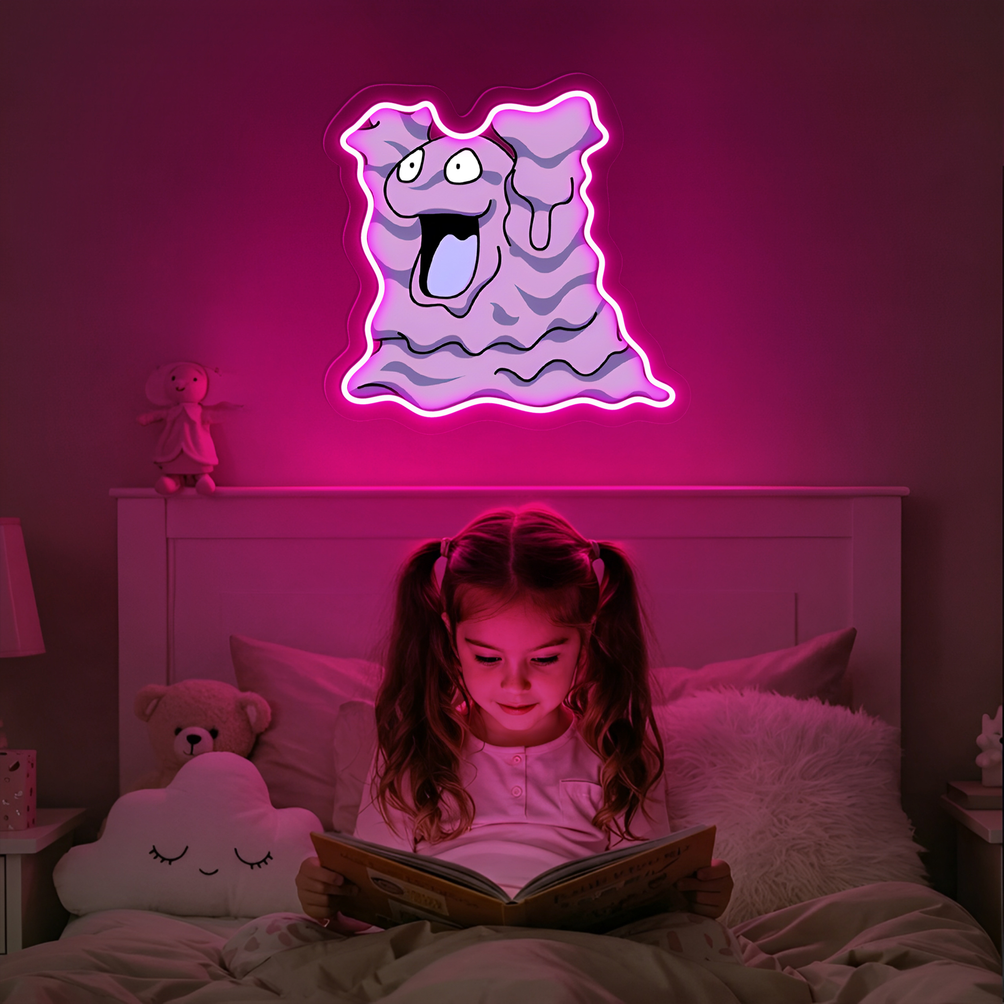 Grimer Pokemon UV Sign