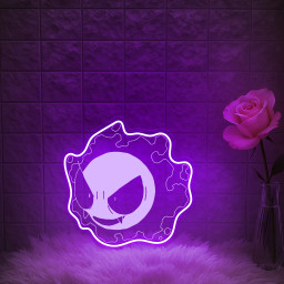 Gastly Pokemon Laser Sign