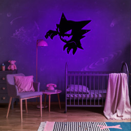 Haunter Pokemon Metal Sign