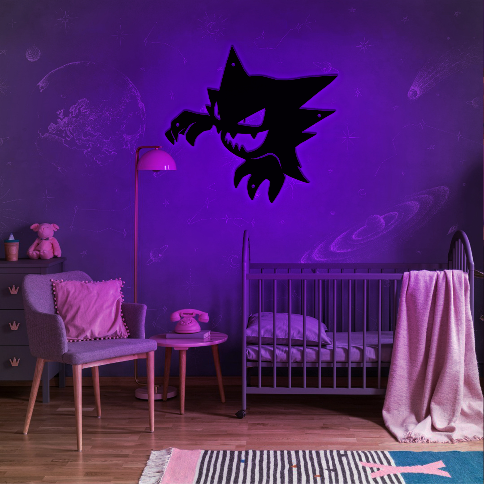 Haunter Pokemon Metal Sign
