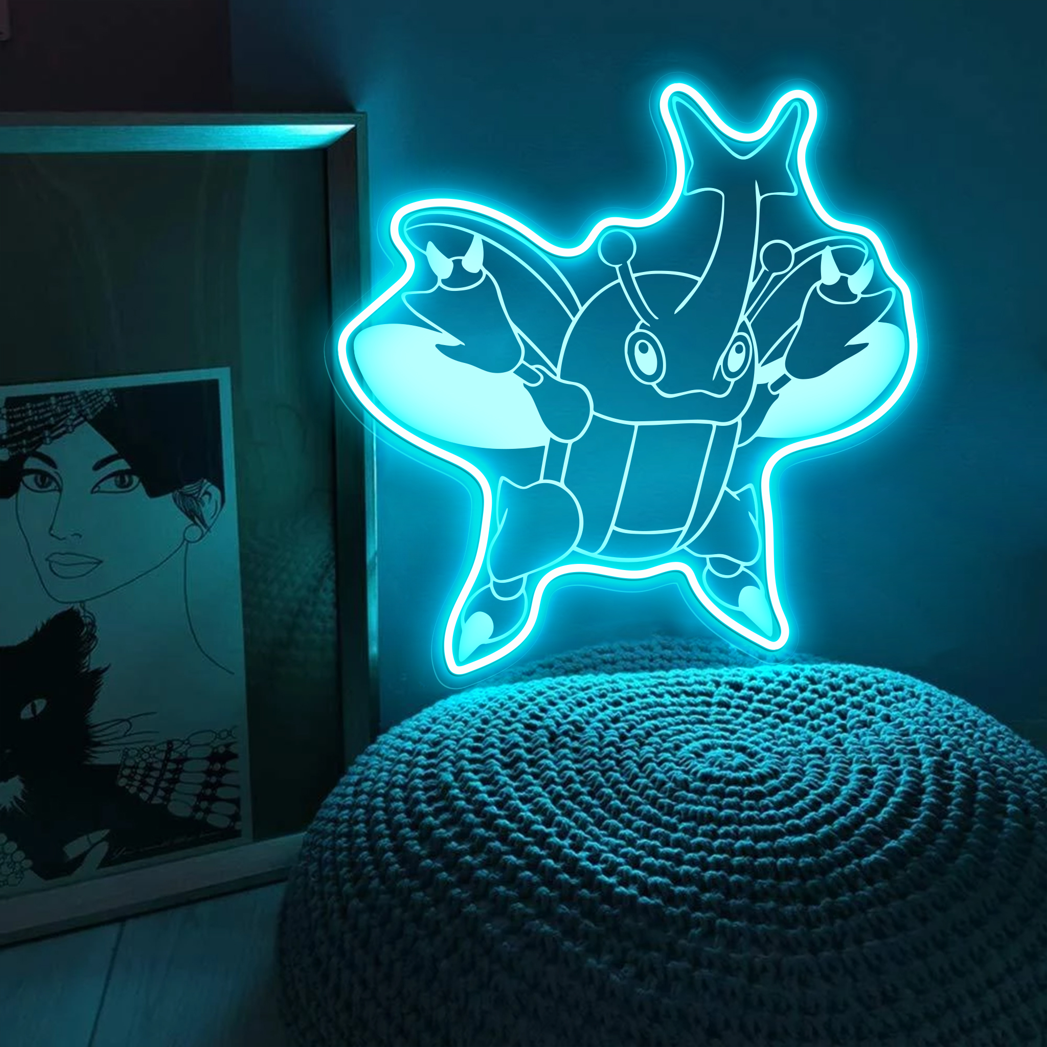 Pokemon Heracross Laser Sign