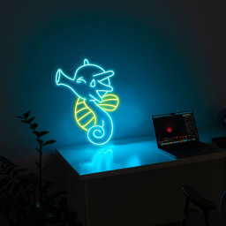 Pokemon Horsea Neon Signs