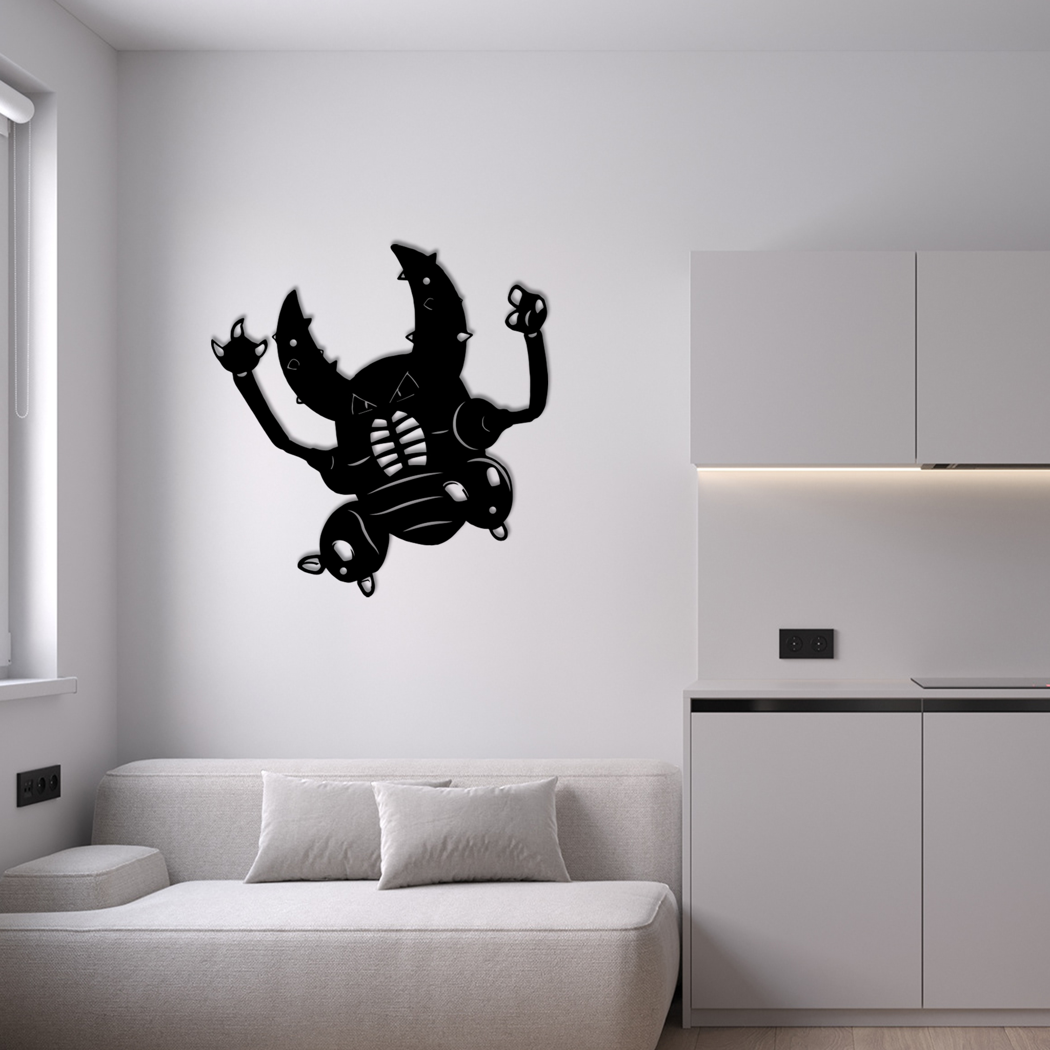 Pokemon Pinsir Metal Sign