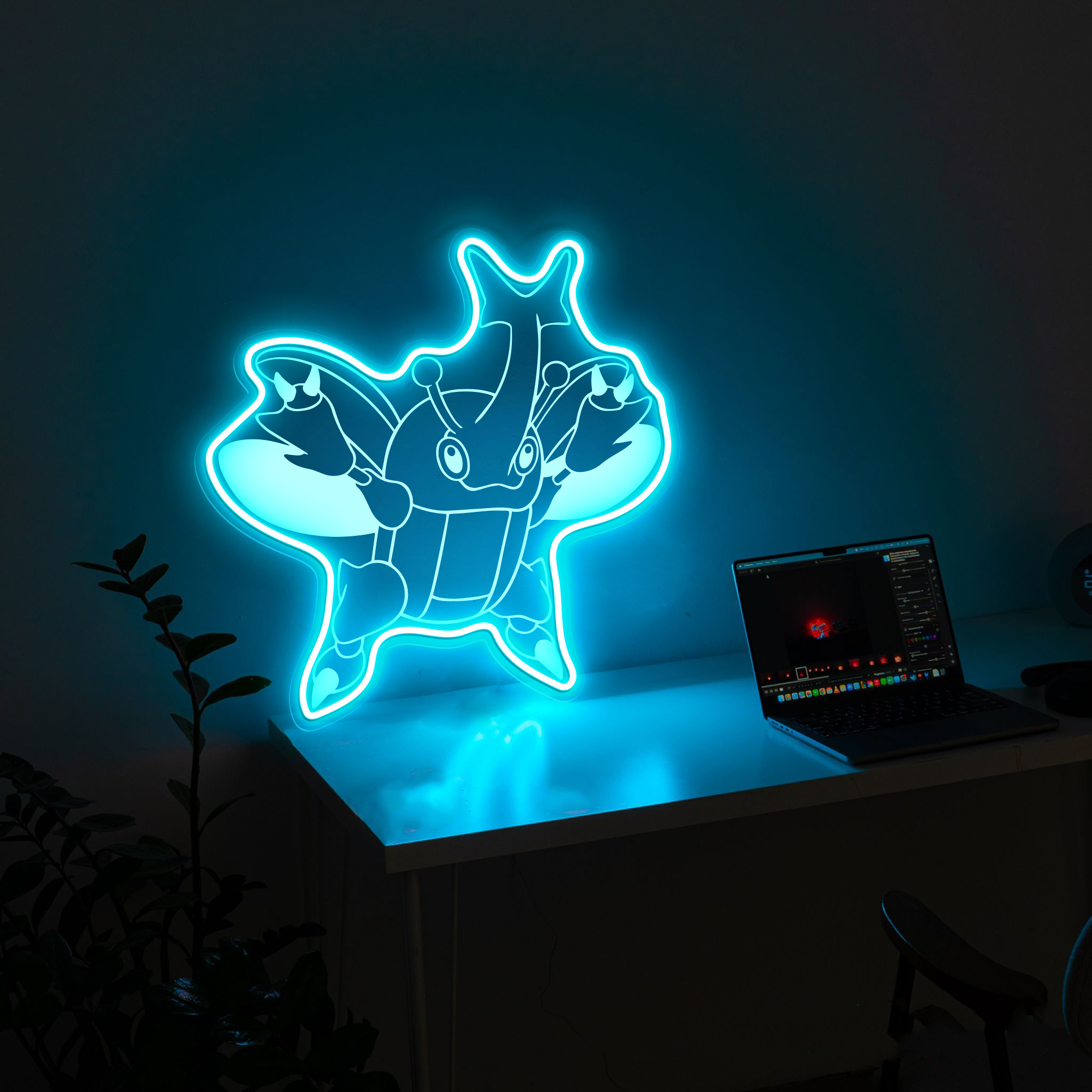 Pokemon Heracross Laser Sign