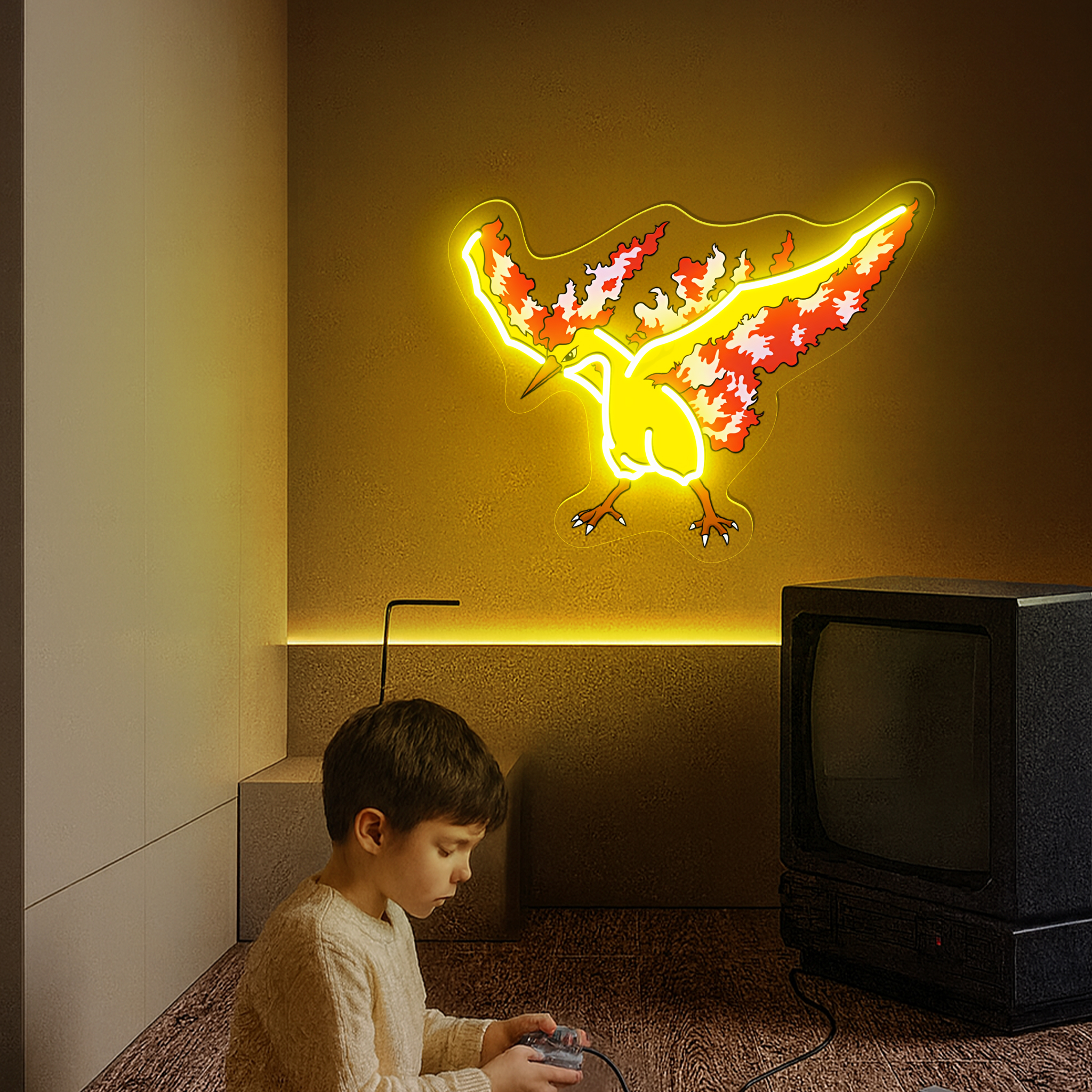 Pokemon Moltres UV Signs