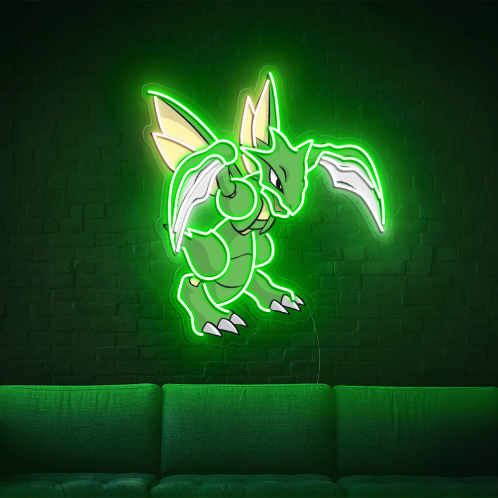 Pokemon Scyther UV Signs