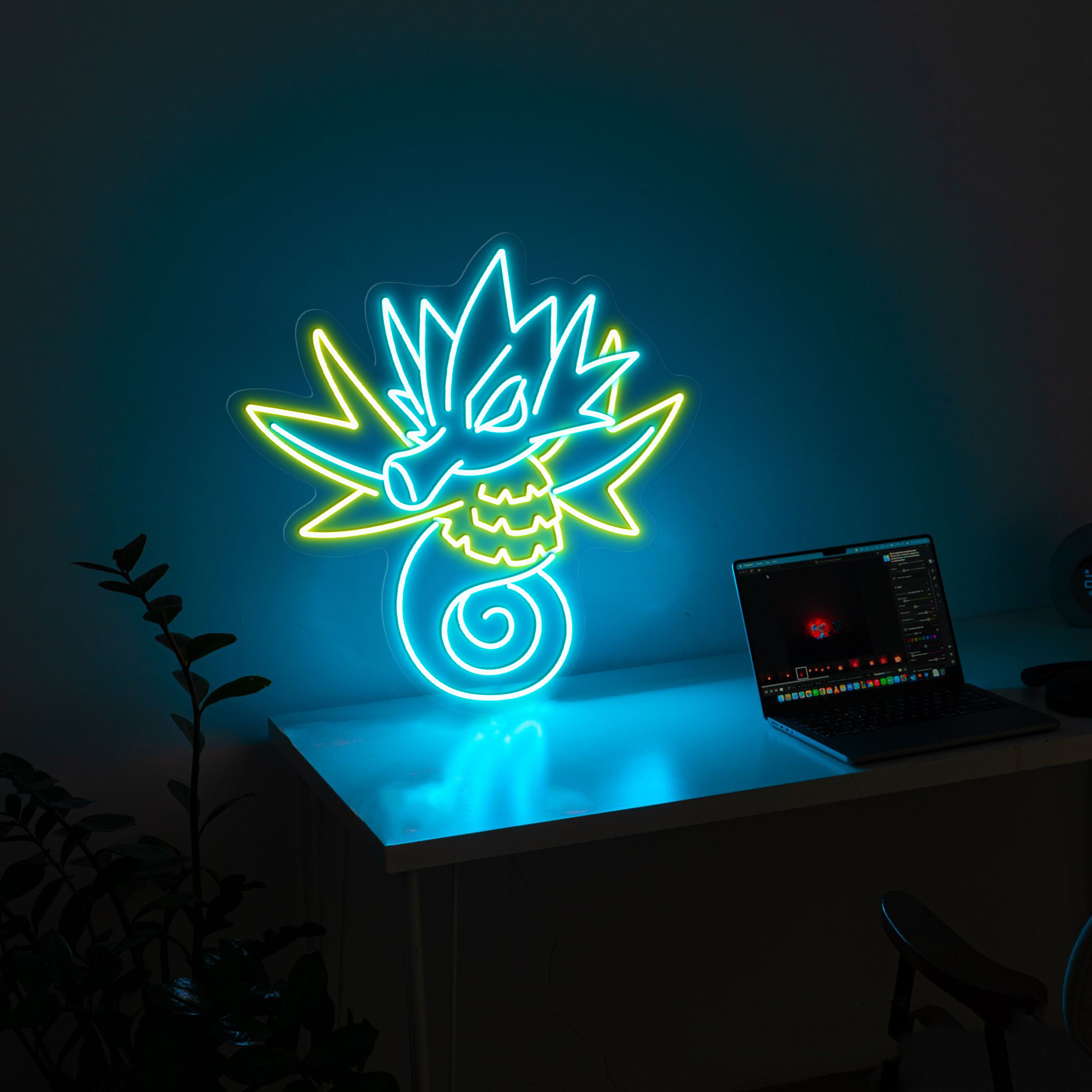 Pokemon Seadra Neon Sign