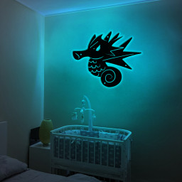 Pokemon Seadra Metal Signs