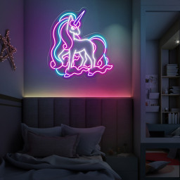 Rapidash Pokemon Neon Sign