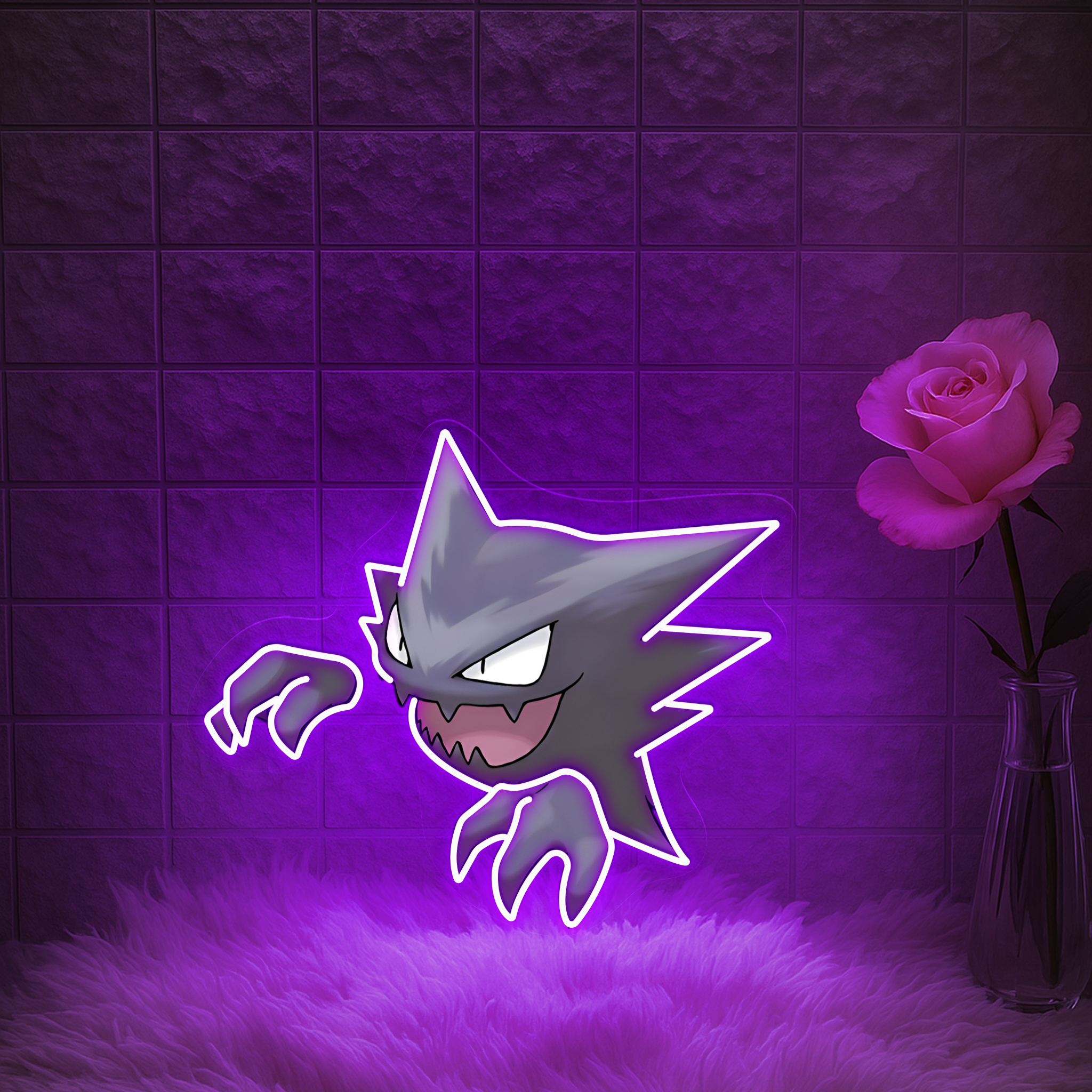 Haunter Pokemon UV Sign