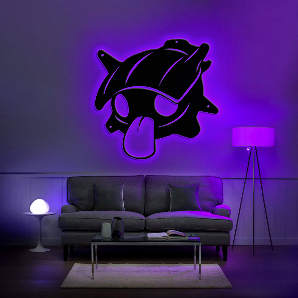 Shellder Pokemon Metal Sign