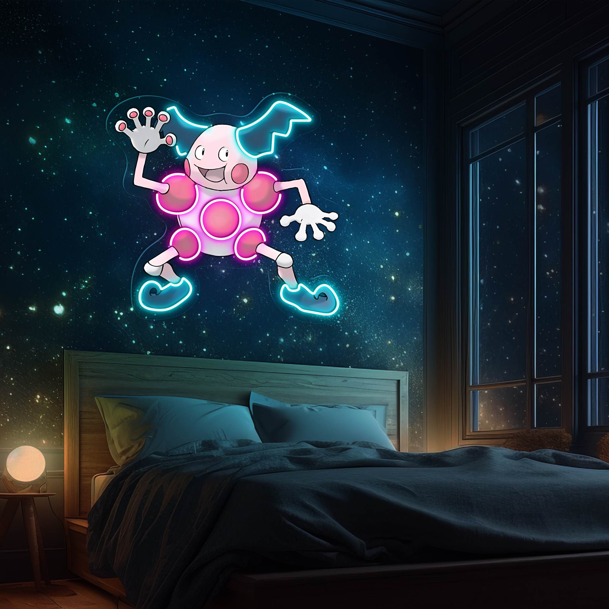 Pokemon Mr. Mime UV Sign