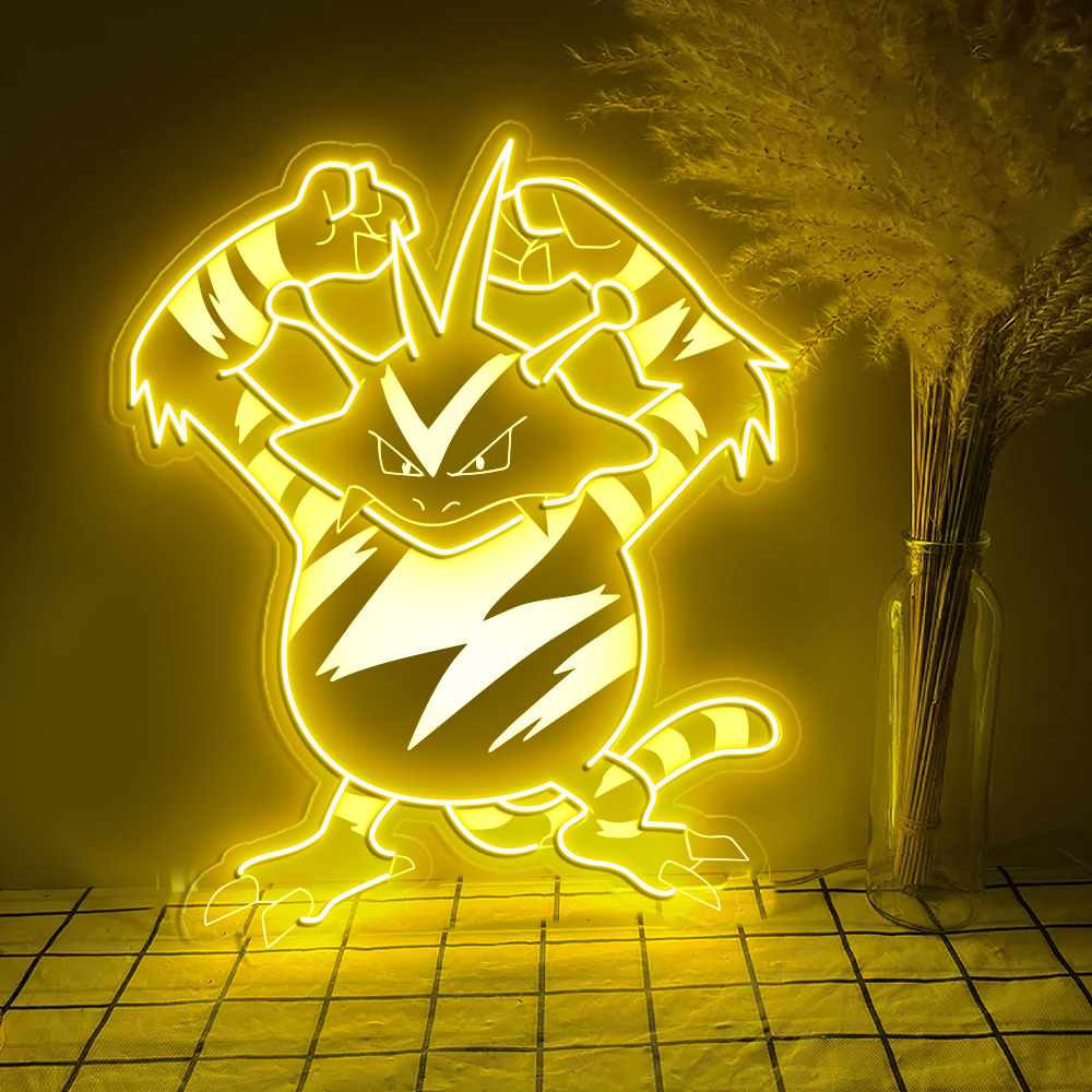 Pokemon Electabuzz Laser Sign