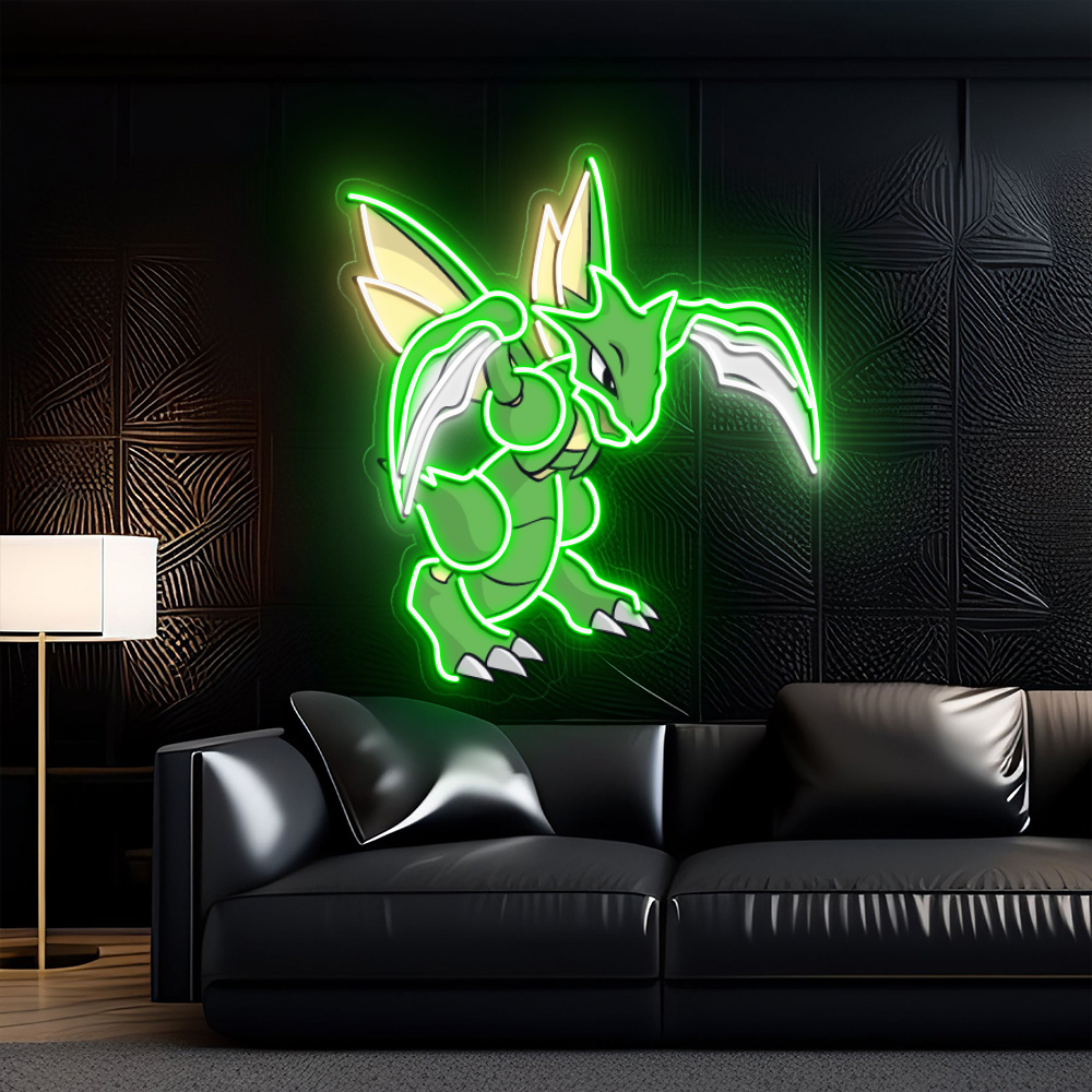 Pokemon Scyther UV Signs