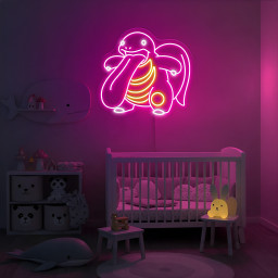 Pokemon Lickitung Neon Signs