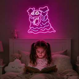Grimer Pokemon Neon Sign