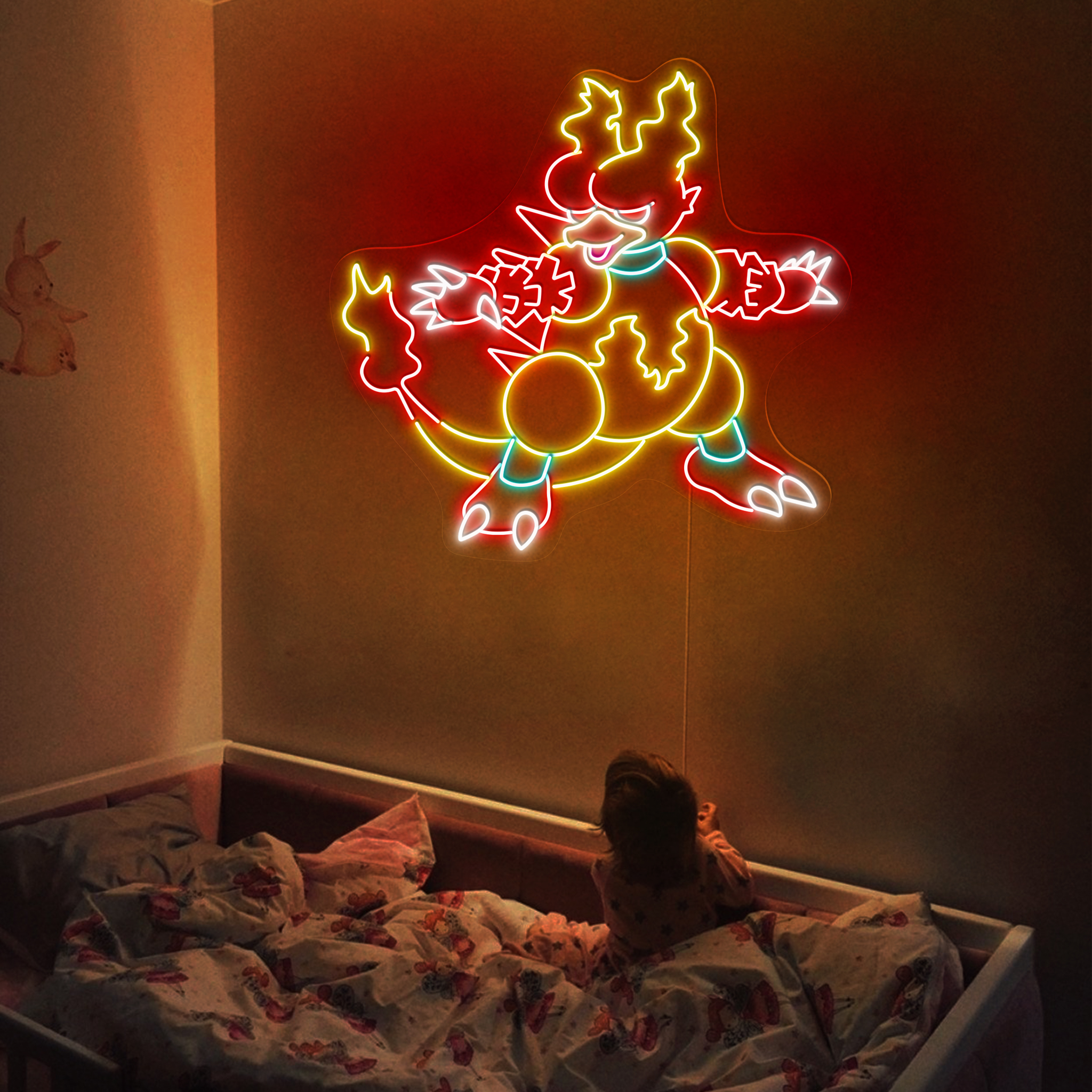 Pokemon Magmar Neon Signs