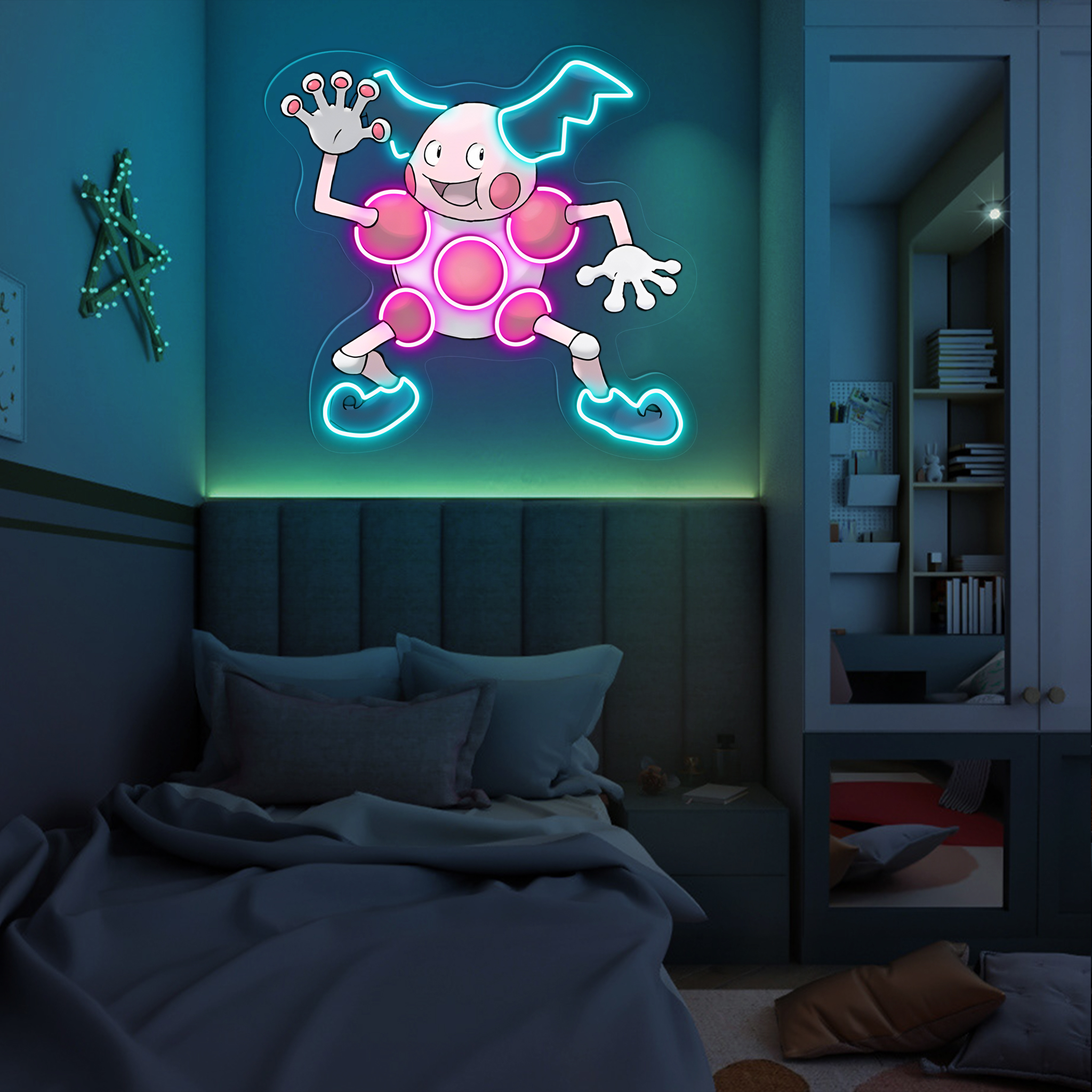 Pokemon Mr. Mime UV Sign