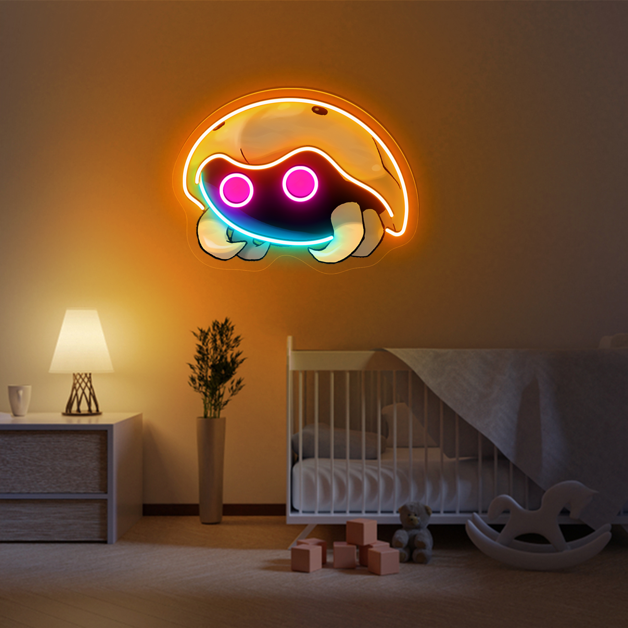 Kabuto Pokemon UV Sign